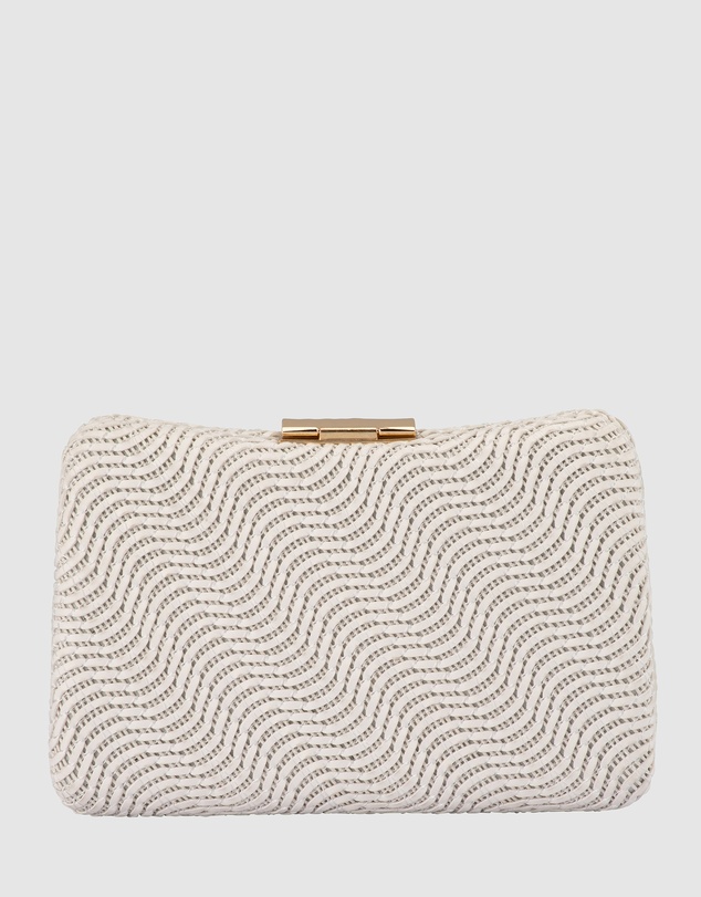 Olga Berg - Lindy Woven Clutch