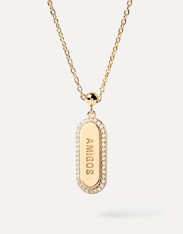 PDPAOLA - Charm Necklace Amigos Sparkly Charm