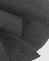Max Alexander - Winter Black Felt Beret Hat