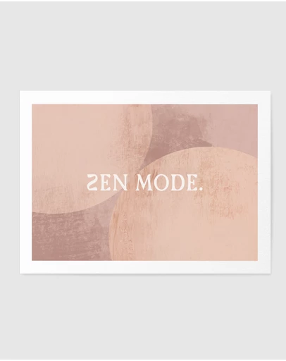 Olive et Oriel - Zenmode by Treechild Art Print
