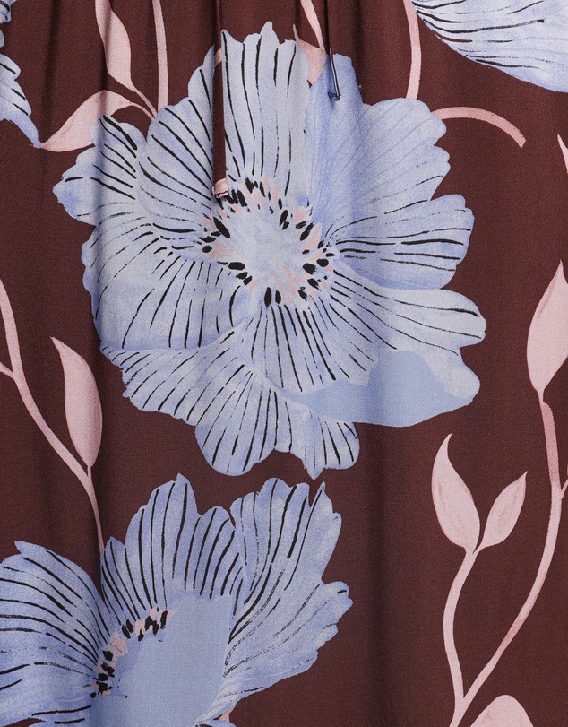 Petal & Pup - Angie Top - Blue Poppies