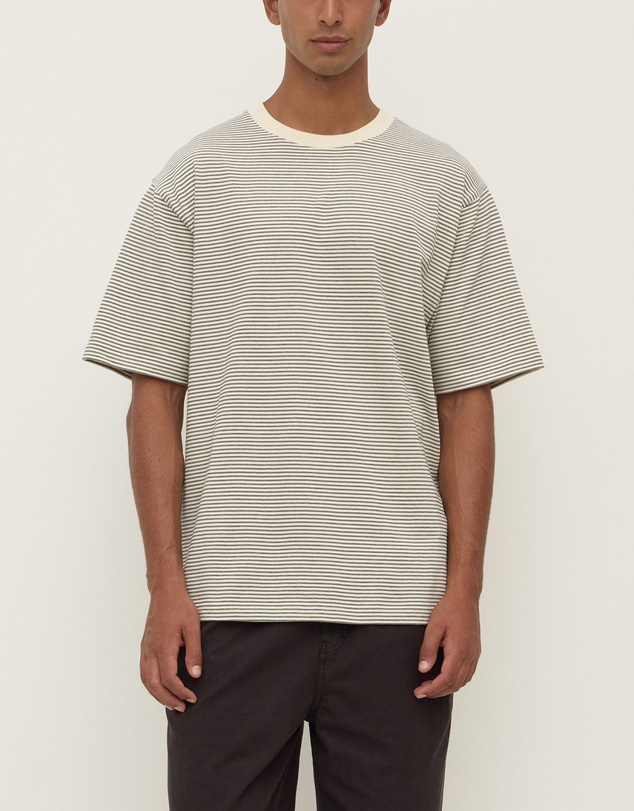 Assembly Label - Malone Stripe Short Sleeve Tee