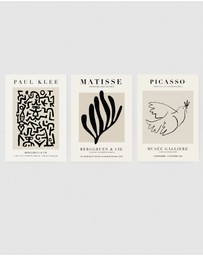 Inka Arthouse - Midcentury Set of 3 Prints Art Print