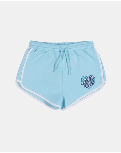 Santa Cruz - Checker Heart Dot Shorts - Teens