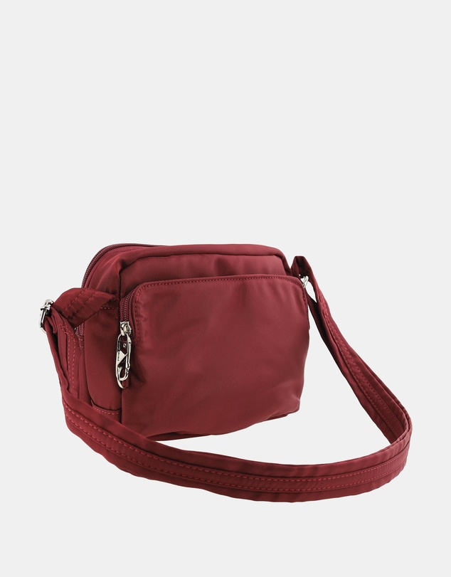 Pierre Cardin - Pierre Cardin Nylon Anti-Theft Cross Body Bag