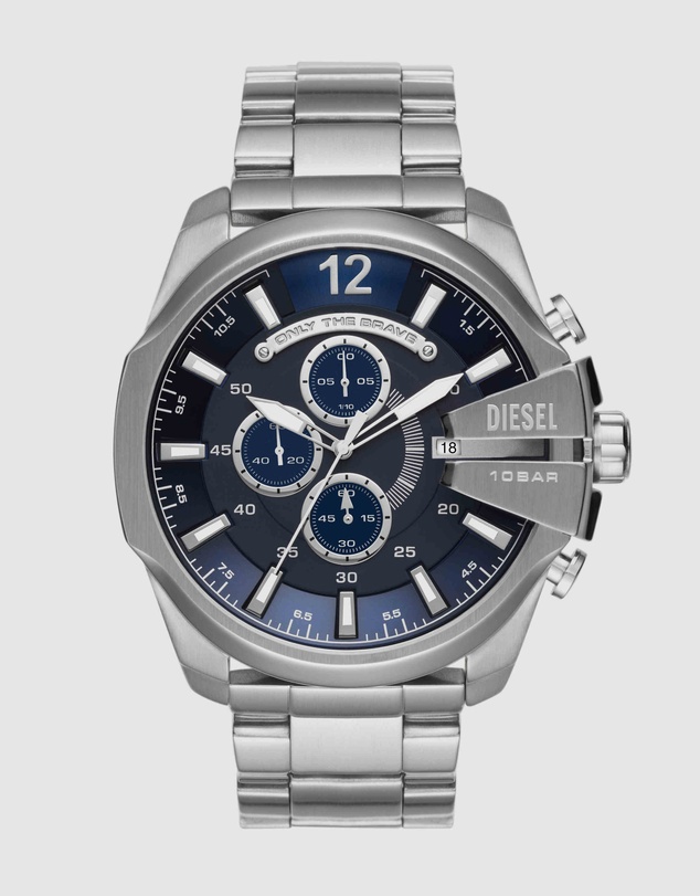 Diesel - Chief Series Silver Tone Chronograph Watch
