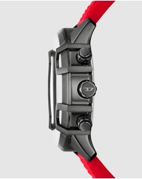 Diesel - Griffed Red Chronograph Watch