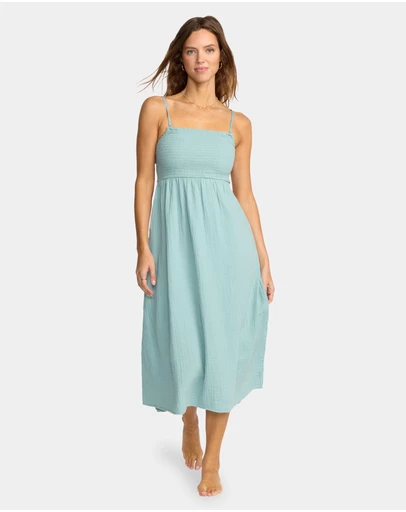 Billabong - Womens Off The Coast Midi Dress