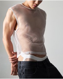 TEAMM8 - Edge Net Muscle Tank