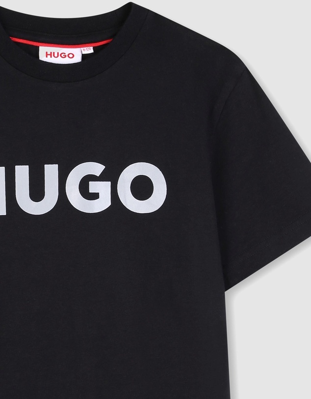 HUGO - Logo Short Sleeve T-Shirt - Kids-Teens