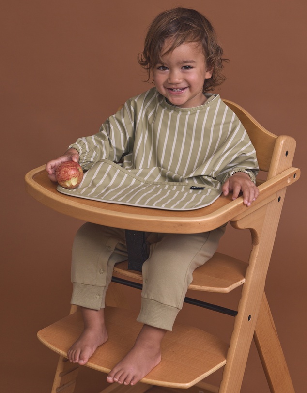Crywolf - MUCK-ABOUT APRON Elm Stripe