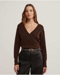 Witchery - Wrap Front Knit