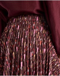 Marcs - Our Lips Are Sealed Pleat Skirt