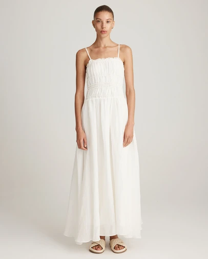 Mattir - Isla Ramie Maxi White