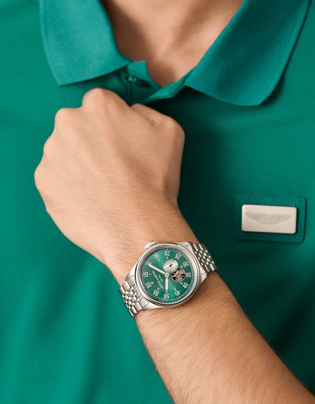 Aston Martin - TS1 Automatic Podium Green Stainless Steel Bracelet Watch