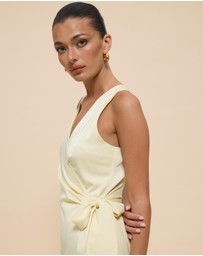 CHANCERY - Lani Sleeveless Wrap Maxi Dress