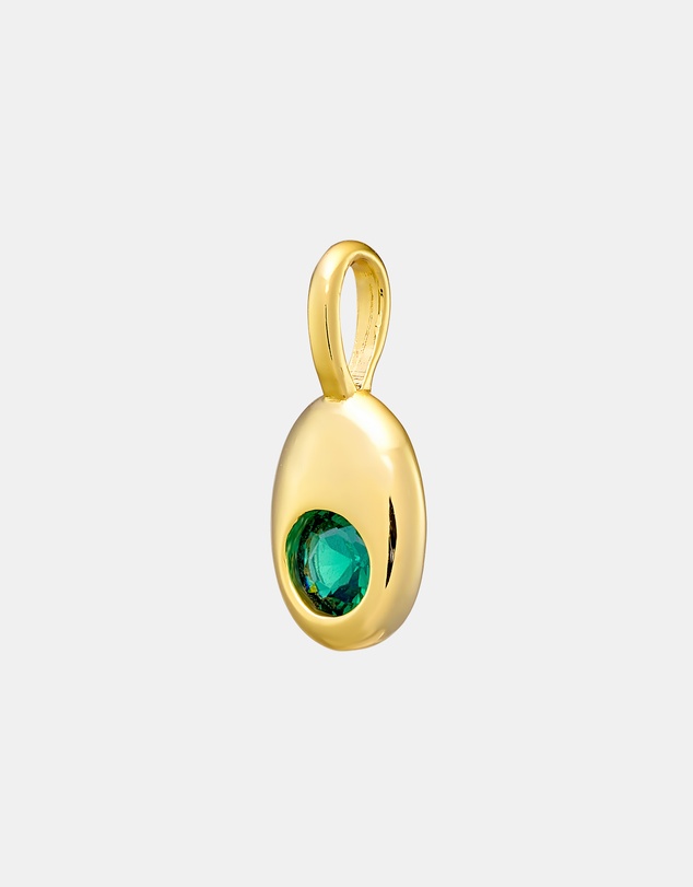 Zoe Olivia - 14K Gold Vermeil May Birthstone Charm