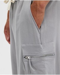 KAJA Clothing - Hebrew Shorts -Grey - Men's