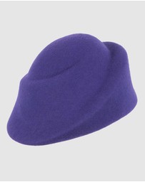 Max Alexander - Purple Winter Felt Designer Hat