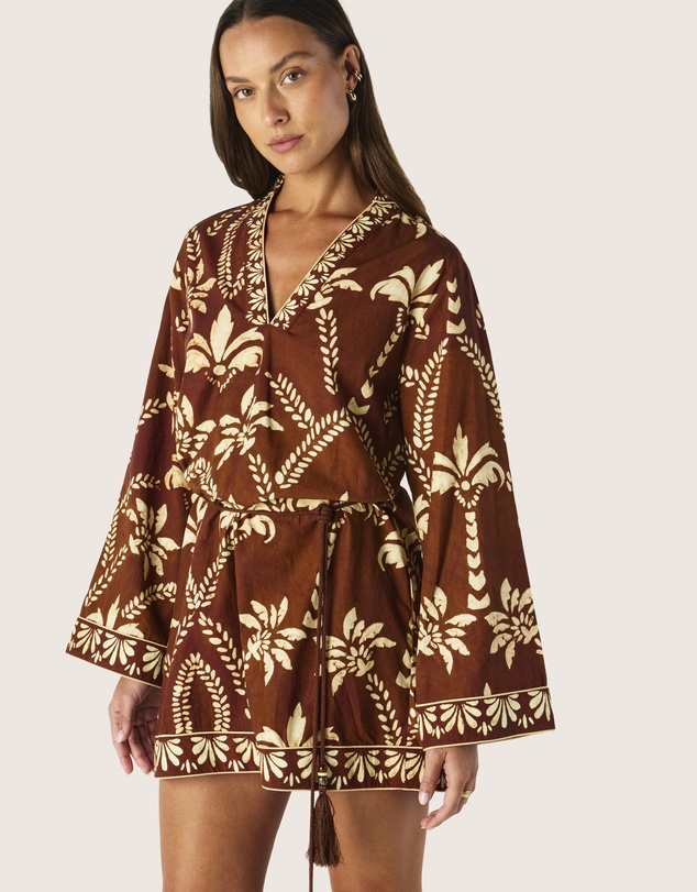 MOS The Label - Deia Print Mini Dress