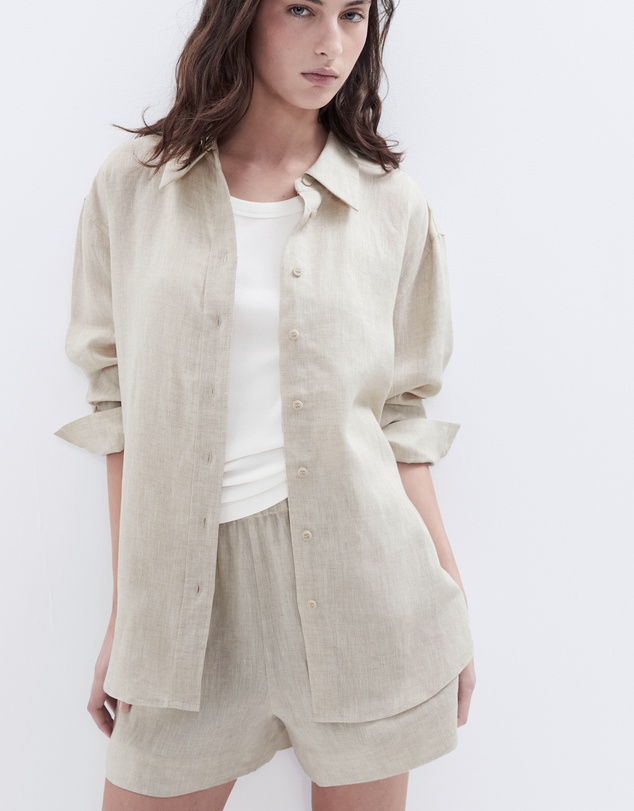 UNISON - The Classic Oversized Linen Shirt