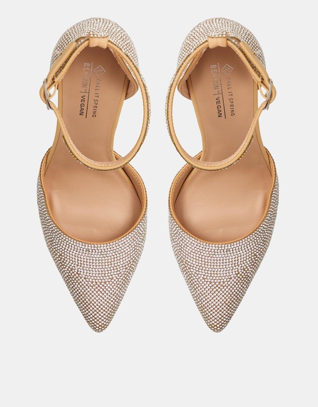 Call It Spring - Joliie Ankle Strap Pump Heels
