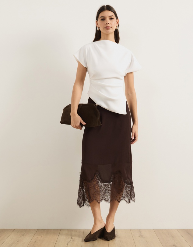 Atmos&Here - Poppy Ruched Waist Top