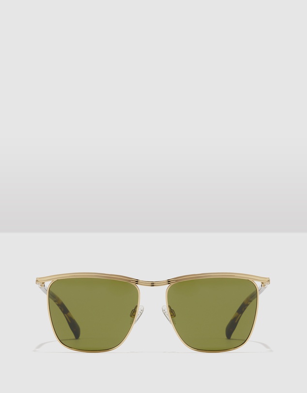 Hawkers Co - HAWKERS - Gold Juniper Green CALI Sunglasses for Men and Women UV400
