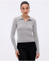 Minima Esenciales - Vali Merino Wool Knit Polo
