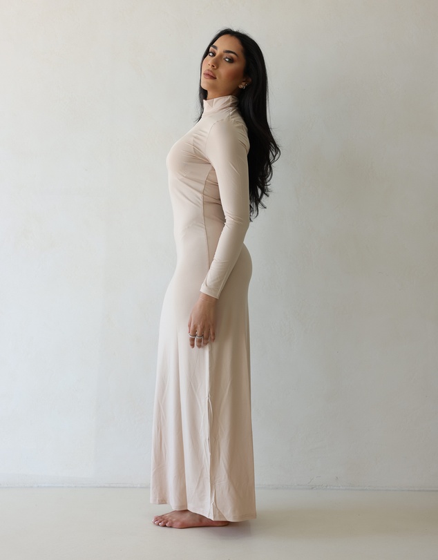 Mod Squad - Luxe Long Sleeve Slip Dress Base Layer