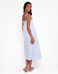 Petal & Pup - Ashtyn Maxi Dress - Cornflower Blue