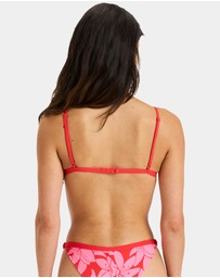 Roxy - Womens Khloe Mini Fixed Tri Bikini Top