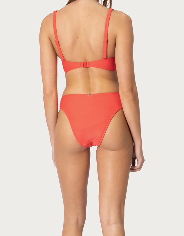 Baku Swimwear - Rococco High Waist Cheeky Bikini Bottom