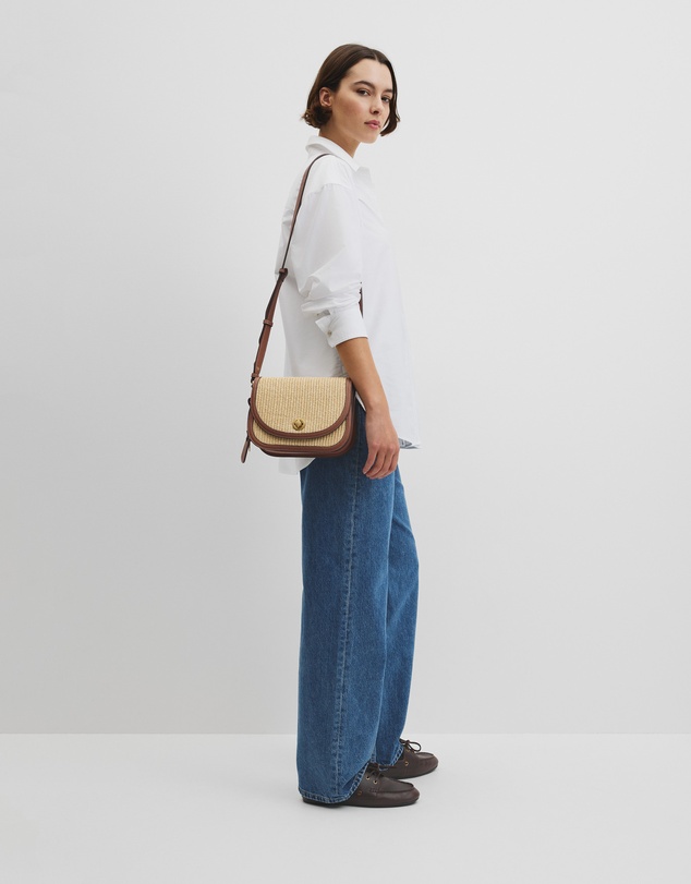 Country Road - Saddle Crossbody Bag