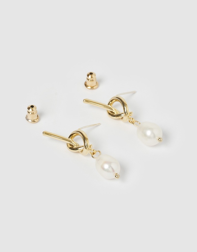 Izoa - Tie The Knot Earrings