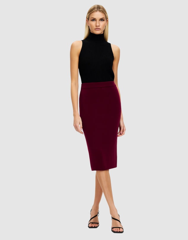 Honey and Beau - Serenity Knit Skirt