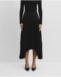 Country Road - Plisse Midi Skirt