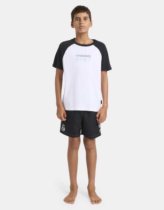 Quiksilver - Boys 8 to 16 Next Gen Raglan T-Shirt