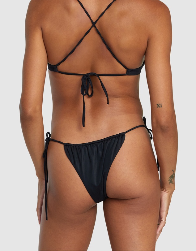 RVCA - Solid Tie Skimpy Bikini Bottoms