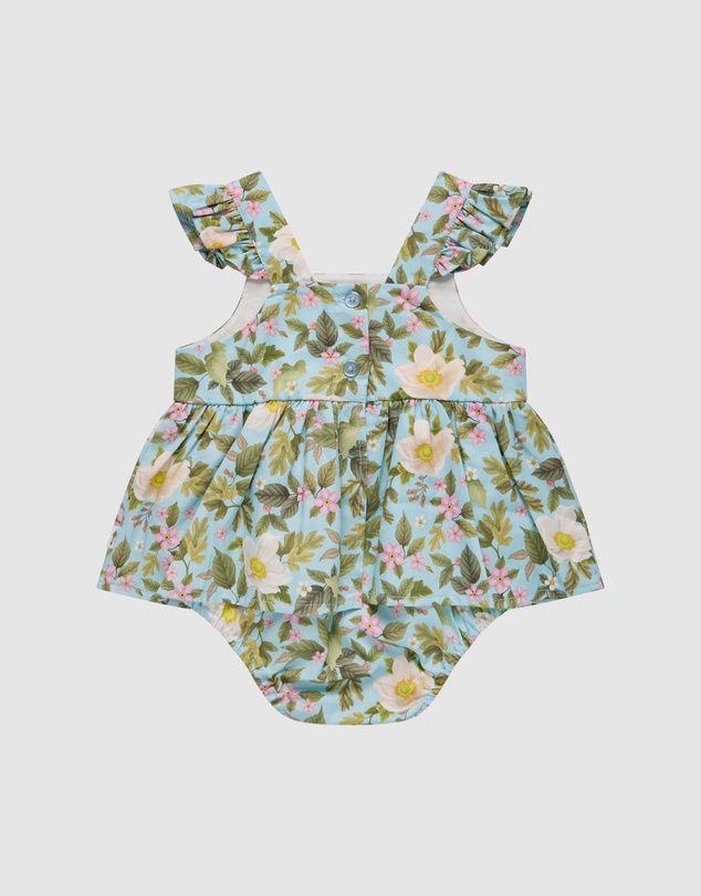 Fleur Harris - 'Heirloom Treasures' Esme Skirt Bodysuit in Soft Teal