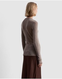 & Other Stories - LS Wool Top