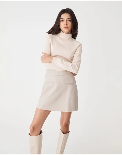 Forcast - Lara A-line Mini Skirt