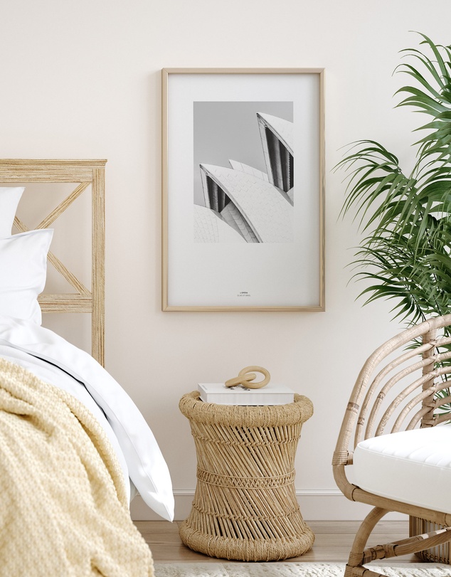Olive et Oriel - L'Opera House Art Print