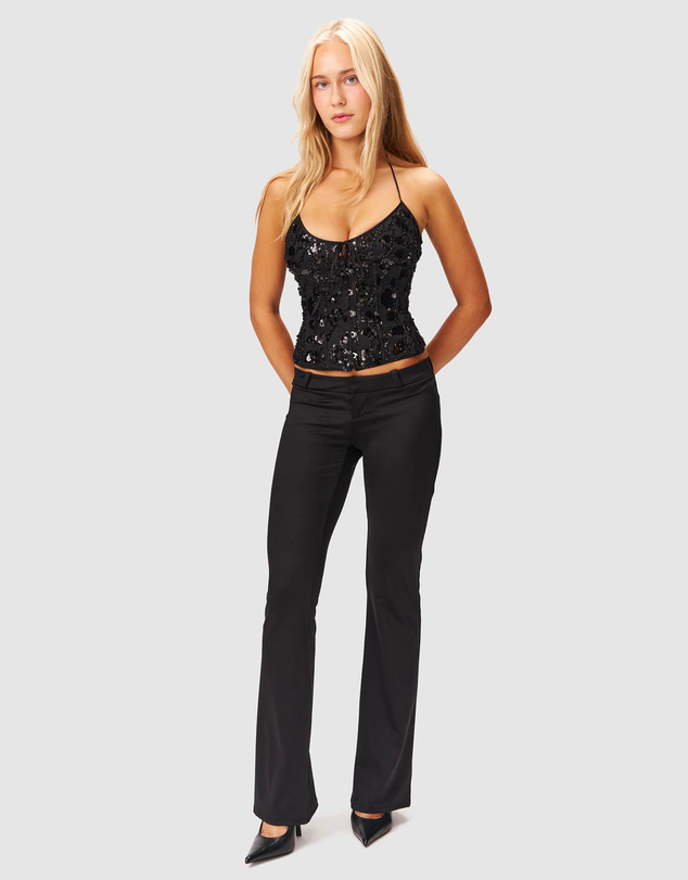 Guizio - Embellished Lace Marini Top