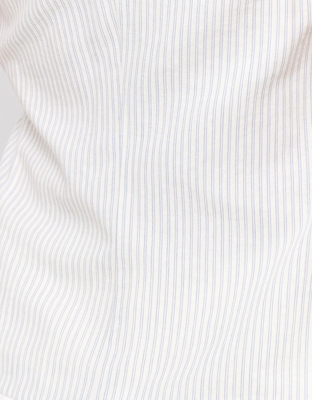AERE - Naomi Stripe Crossover Wrap Top