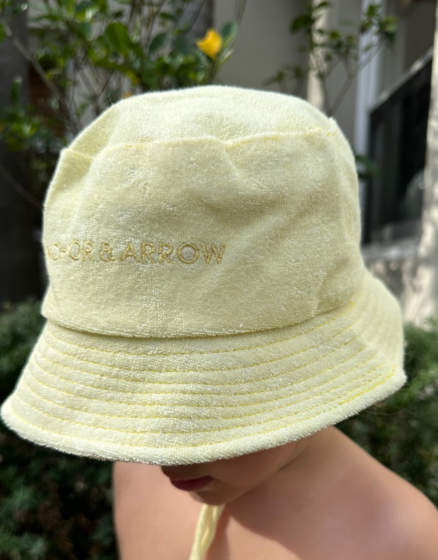 Anchor & Arrow - Terry Towelling Bucket Hat