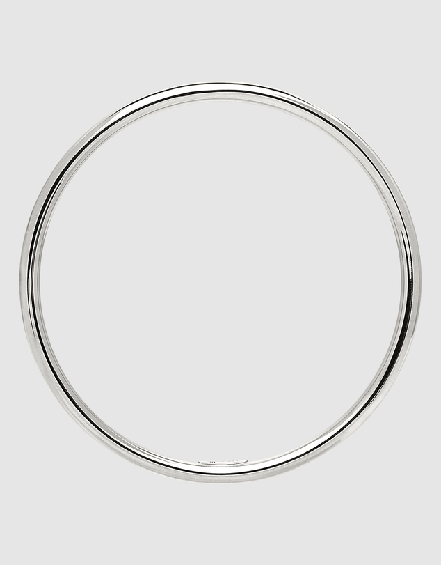 Najo - Simplicity Silver Bangle