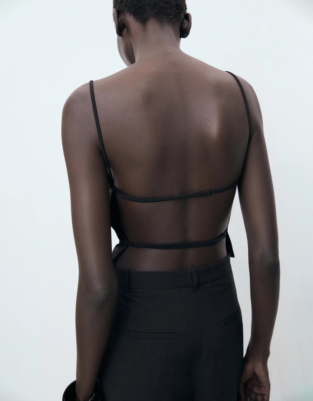 M.N.G - Open-Back Top