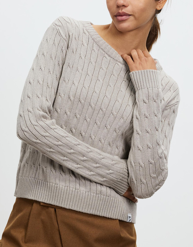 Mcintyre - Maria Merino Cable Knit
