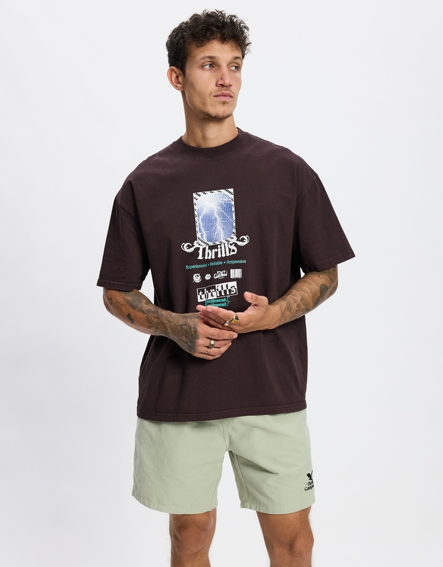 Thrills - Excitement Excitement Box Fit Oversize Tee